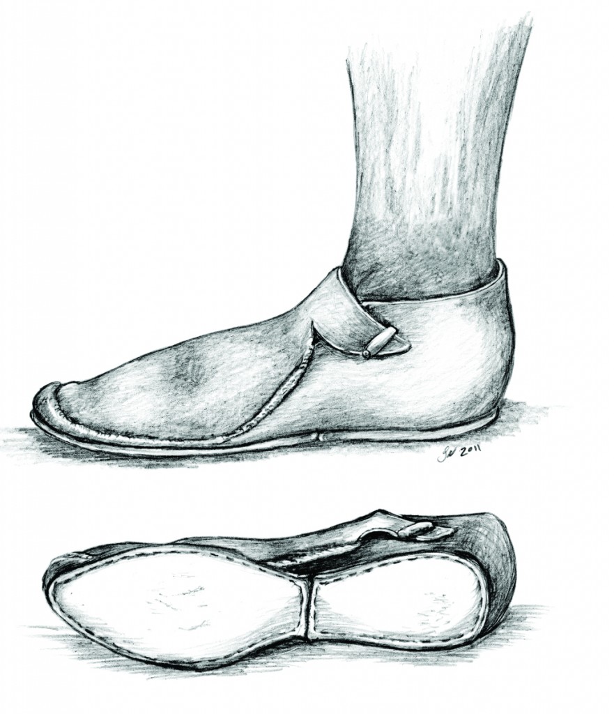 Reproduction of Medieval Shoe (Sara Nylund)