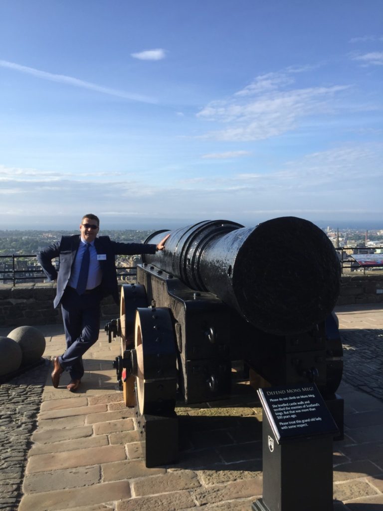 WIth Mons Meg!