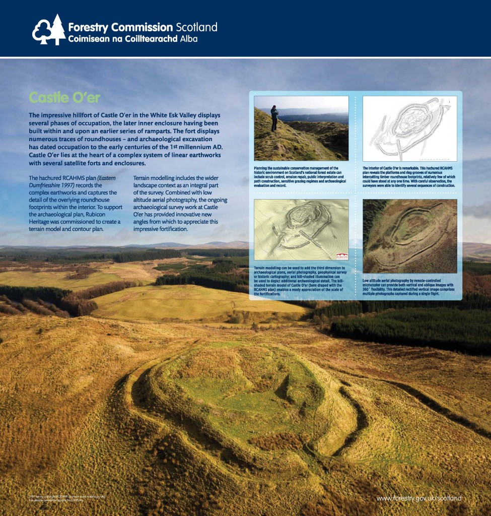 You are currently viewing Modelling Castle O’er: A Poster from the Forestry Commission Scotland
